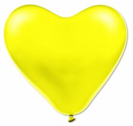 Sydänilmapallot Keltainen