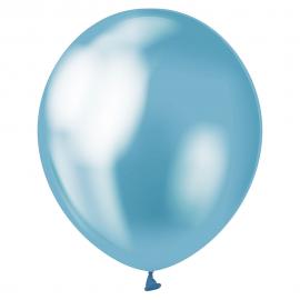 Lateksi-ilmapallot Kromi Vaaleansininen Platina
