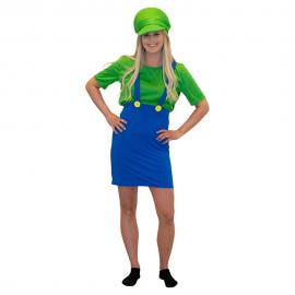 Putkimies Mekko Vihreä L