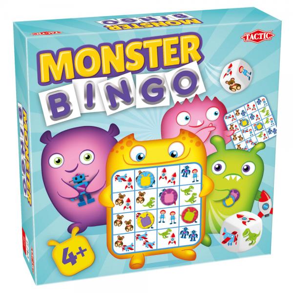 Monster Bingo Lasten Peli