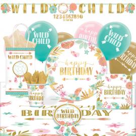 Boho Birthday Synttäripakkaus Deluxe 8 hengelle