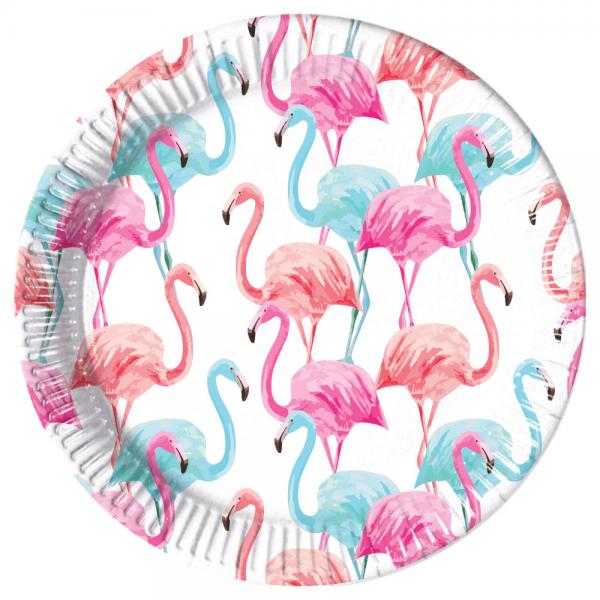 Tropical Flamingo Pahvilautaset