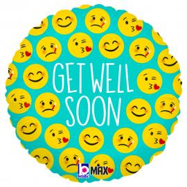 Get Well Soon Emoji Folioilmapallo