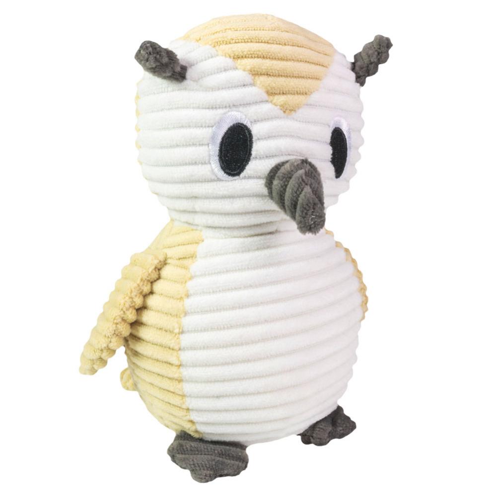 Tactic Lumo Stars Portachiavi Peluche Gufo Pollo - 8,5 Cm, Interattivo Con App, Morbido E Collezionabile - 3