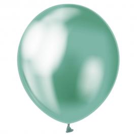 Lateksi-ilmapallot Kromi Mintunvihreä Platina
