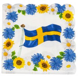 Ruotsin Lippu Kahviservetit