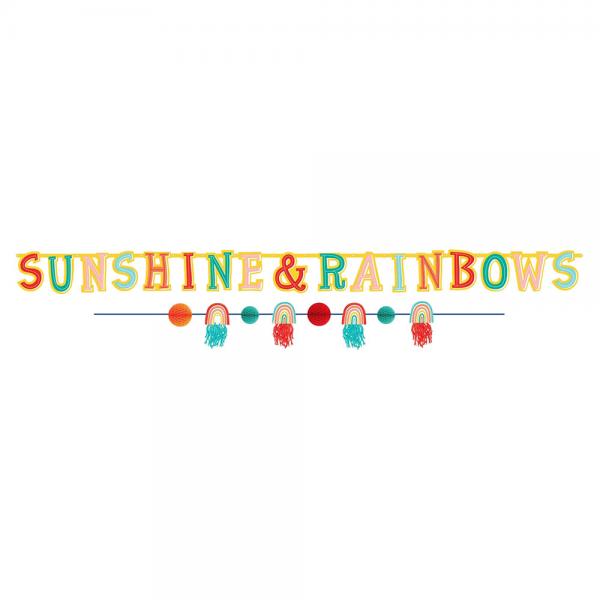Sunshine & Rainbows Kirjainnauhat