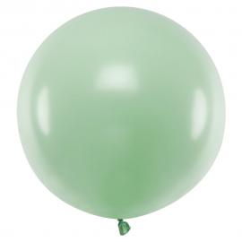 Iso Lateksi-ilmapallo Pastellipistaasipähkinävihreä