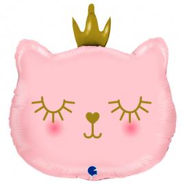 Kissa ja Prinsessan Kruunu Folioilmapallo