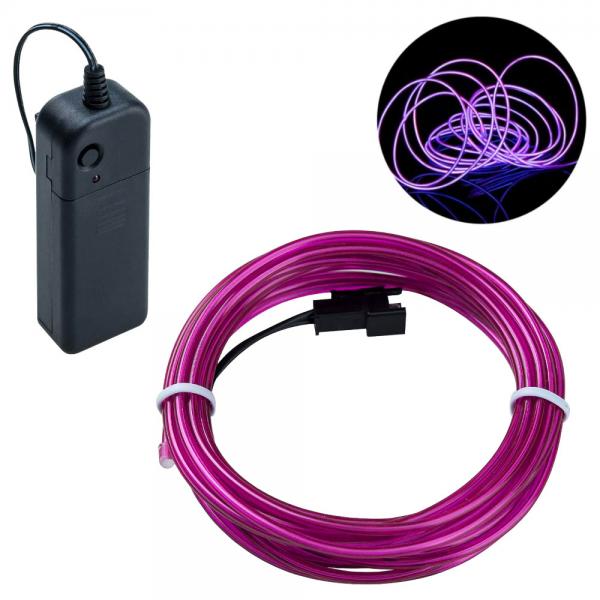 El-Wire Neon Valosarja Purple