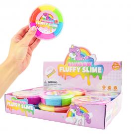 Pörröinen Slime Rainbow Värisekoitus