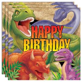 Happy Birthday Lautasliinat Dino Blast