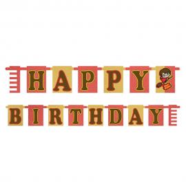 Harry Potter Happy Birthday Banderolli
