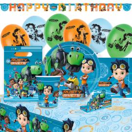 Rusty Rivets Synttäripakkaus Deluxe 8 hengelle