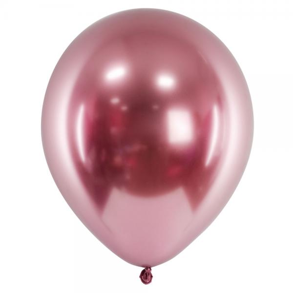 Kromi Lateksi-ilmapallot Vaaleanpunainen 50-pakkaus