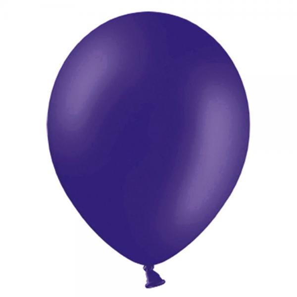 Pienet Pastelliset Lateksi-ilmapallot Tumman Sini Violetti 100-pakkaus