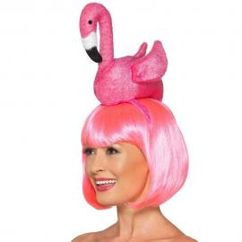 Pörröinen Flamingo Hiuspanta
