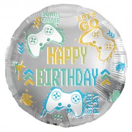 Folioilmapallo Happy Birthday Gaming