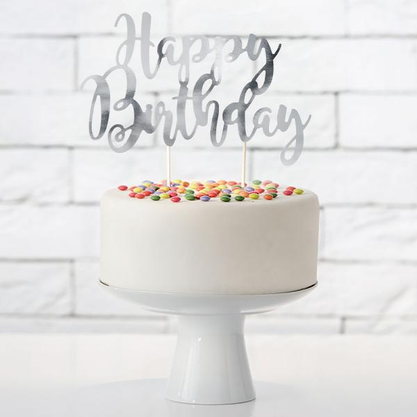 Happy Birthday Cake Topper Hopea
