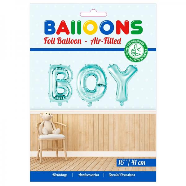 Folioilmapallot Baby Shower Boy