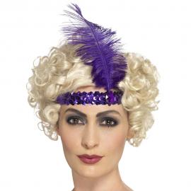 Flapper Otsanauha Sulalla Violetti