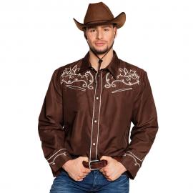 Cowboy-paita Ruskea