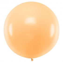Jättimäinen Lateksi-ilmapallo Pastellioranssi