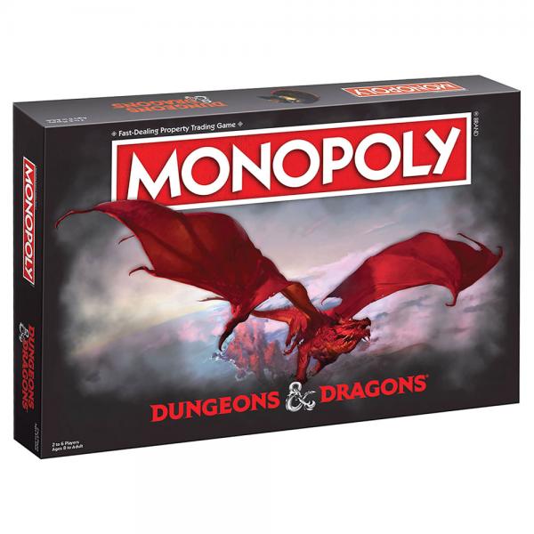 Monopoly Dungeons and Dragons Peli