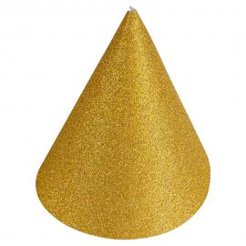 Kultaiset Mini Juhlahatut Glitter