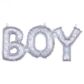 Boy Holografinen Folioilmapallo