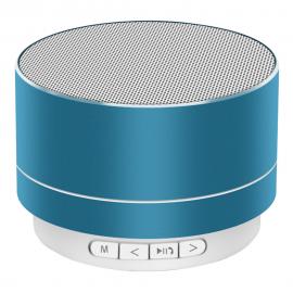 Pyöreä Mini Bluetooth Kaiutin Sininen