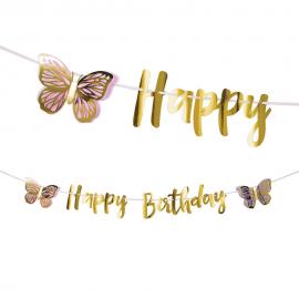 Shimmering Butterfly Viirinauha Happy Birthday