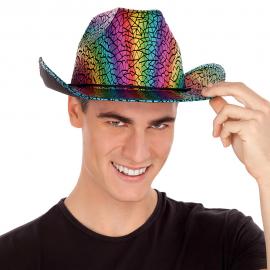 Cowboy-hattu Sateenkaaren Värit