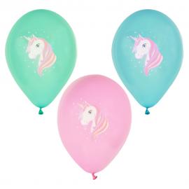 Unicorn Lateksi-ilmapallot Pastelli