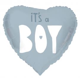 Folioilmapallo Sydän It's a Boy