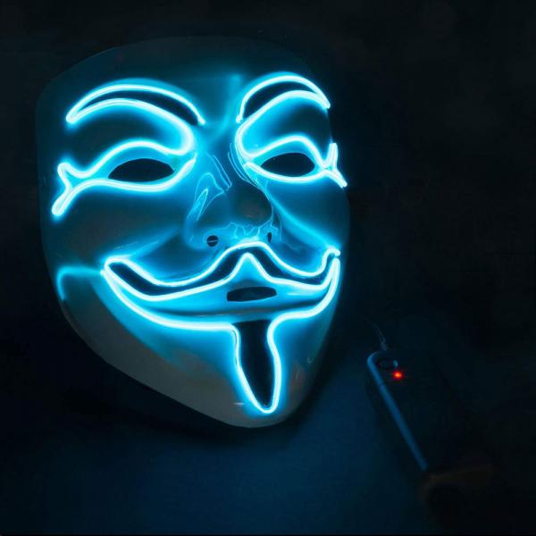 Anonymous LED-naamio