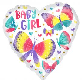 Baby Girl Folioilmapallo Perhoset