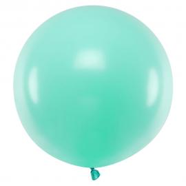 Iso Lateksi-ilmapallo Pastelli Mintunvihreä