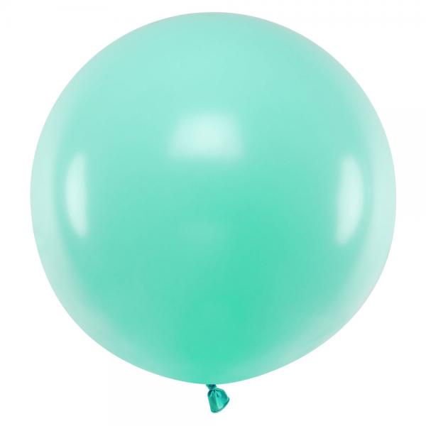 Iso Lateksi-ilmapallo Pastelli Mintunvihre