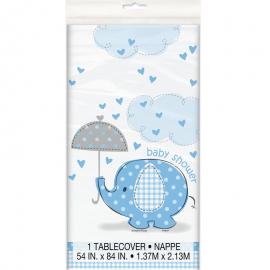 Baby Shower Boy Pöytäliina Umbrellaphant