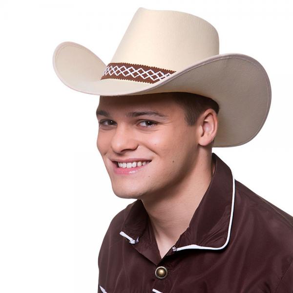 Cowboyhattu Beige Western
