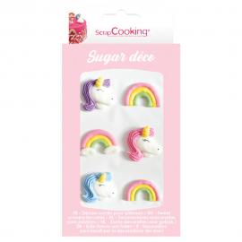 Syötävät Koristeet Unicorn ScrapCooking