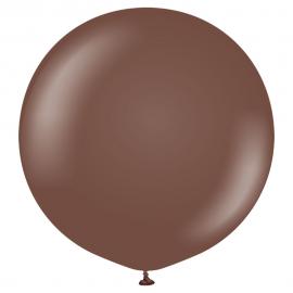 Ruskeat Jätit Lateksiilmapallot Chocolate Brown 2 kpl
