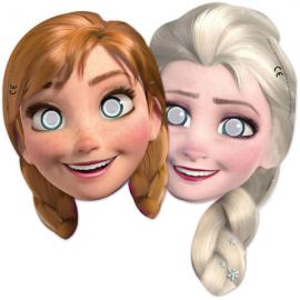 Frozen Anna ja Elsa Naamarit