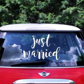 Just Married Auton Koristetarra