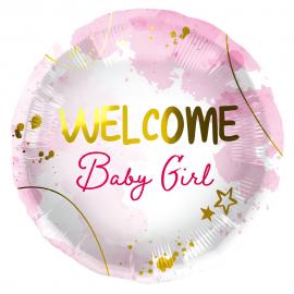 Folioilmapallo Tervetuloa Baby Girl