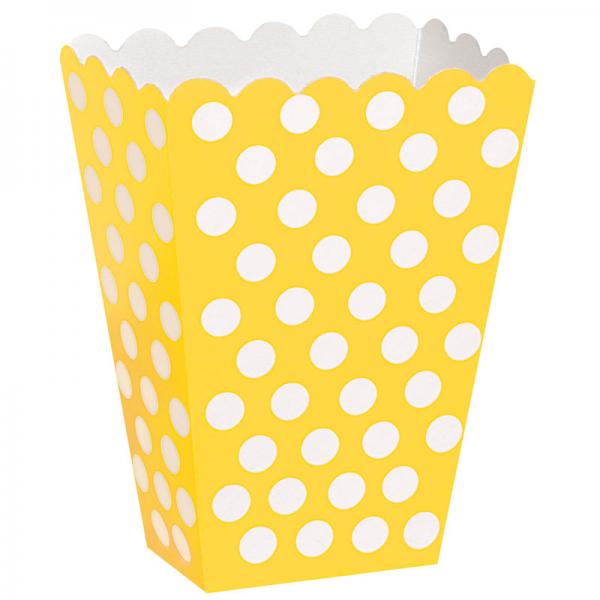 Popcorn-kipot Keltainen Valkopilkuinen