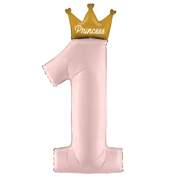 Kruununprinsessa Folioilmapallo Numero 1