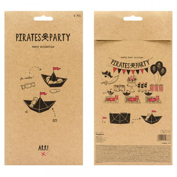 Pirates Party Paperikoristeet