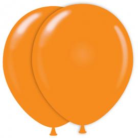 Metallic Ilmapallot Mandariini